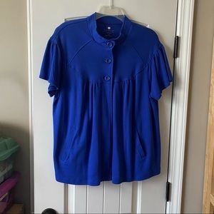 Carole Little Woman short-sleeved knit jacket size 1X